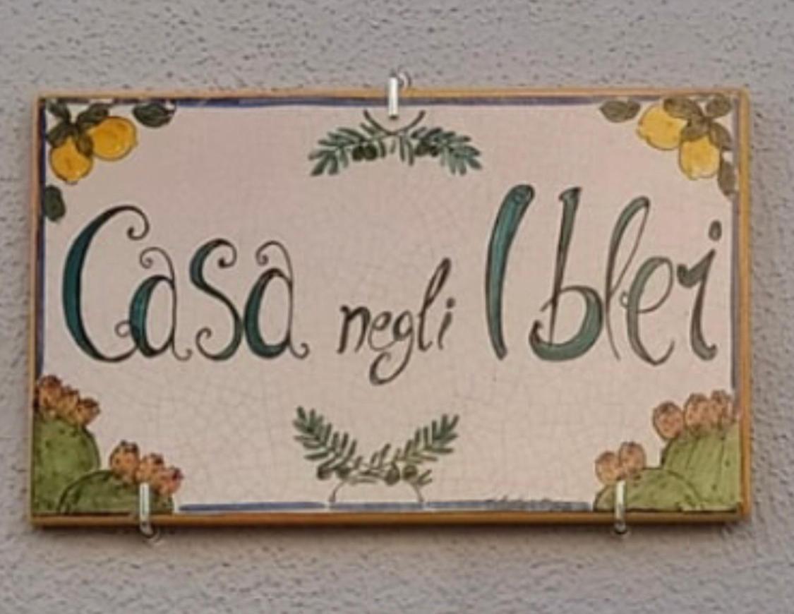Appartamento Casa negli Iblei Canicattini Bagni Esterno foto
